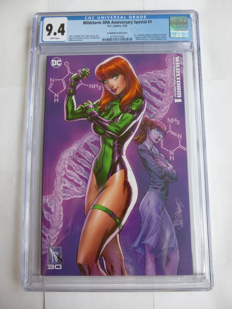DC COMICS'WILDSTORM 30TH ANNIVERSARY SPECIAL 1''CGC9.4 2023, Boeken, Strips | Comics, Eén comic, Amerika, Marvel Comics, Ophalen of Verzenden