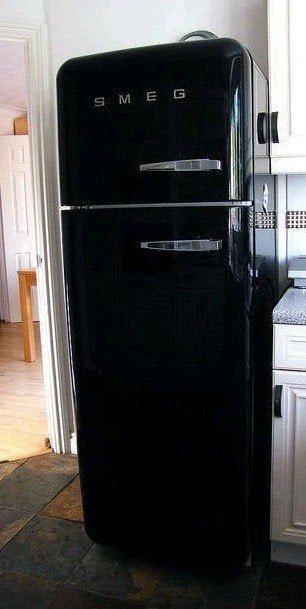 Smeg FAB30 en FAB28 koelkasten met vriesvak, Witgoed en Apparatuur, Koelkasten en IJskasten, Ophalen, Gebruikt, 200 liter of meer