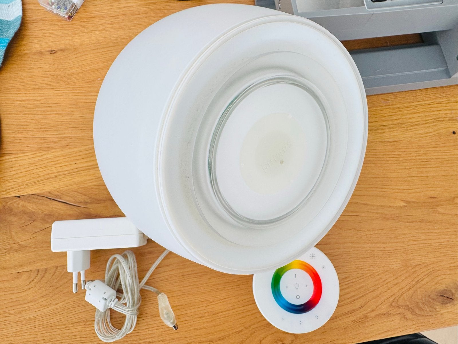 Philips LivingColors Gekleurde Sfeerlamp (Gen. 2) + Remote, Dimbaar, Ophalen of Verzenden, Modern, Kunststof