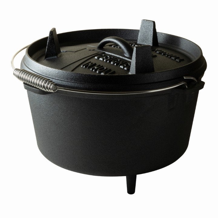The Windmill Dutch Oven 8,5L Gietijzer - Buitenkoken, Verzenden, Zo goed als nieuw
