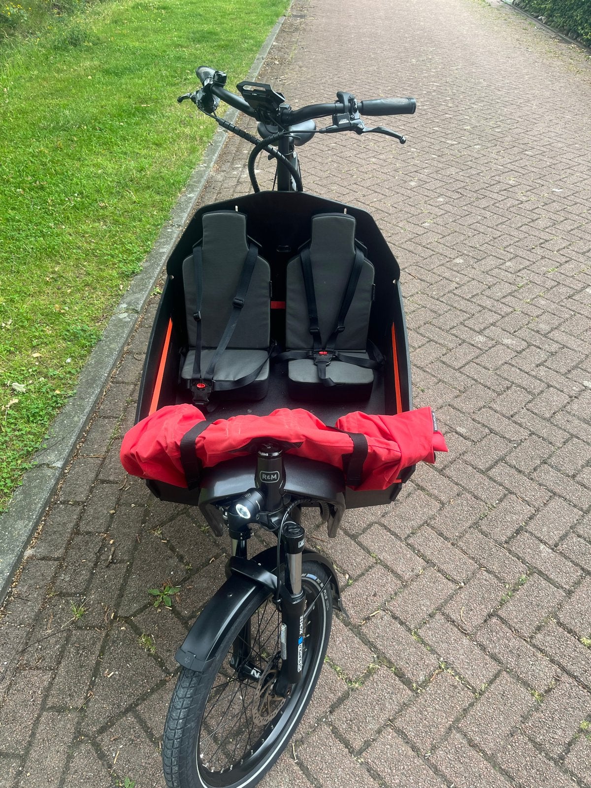 Riese & Müller Load 75 Vario elektrische bakfiets, Fietsen en Brommers, Fietsen | Bakfietsen, Elektrisch, Zo goed als nieuw, 2 kinderen