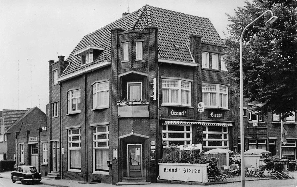 AM250 Beek Limburg Hotel Rest. Paes 1961, Verzenden, 1960 tot 1980, Ongelopen, Limburg