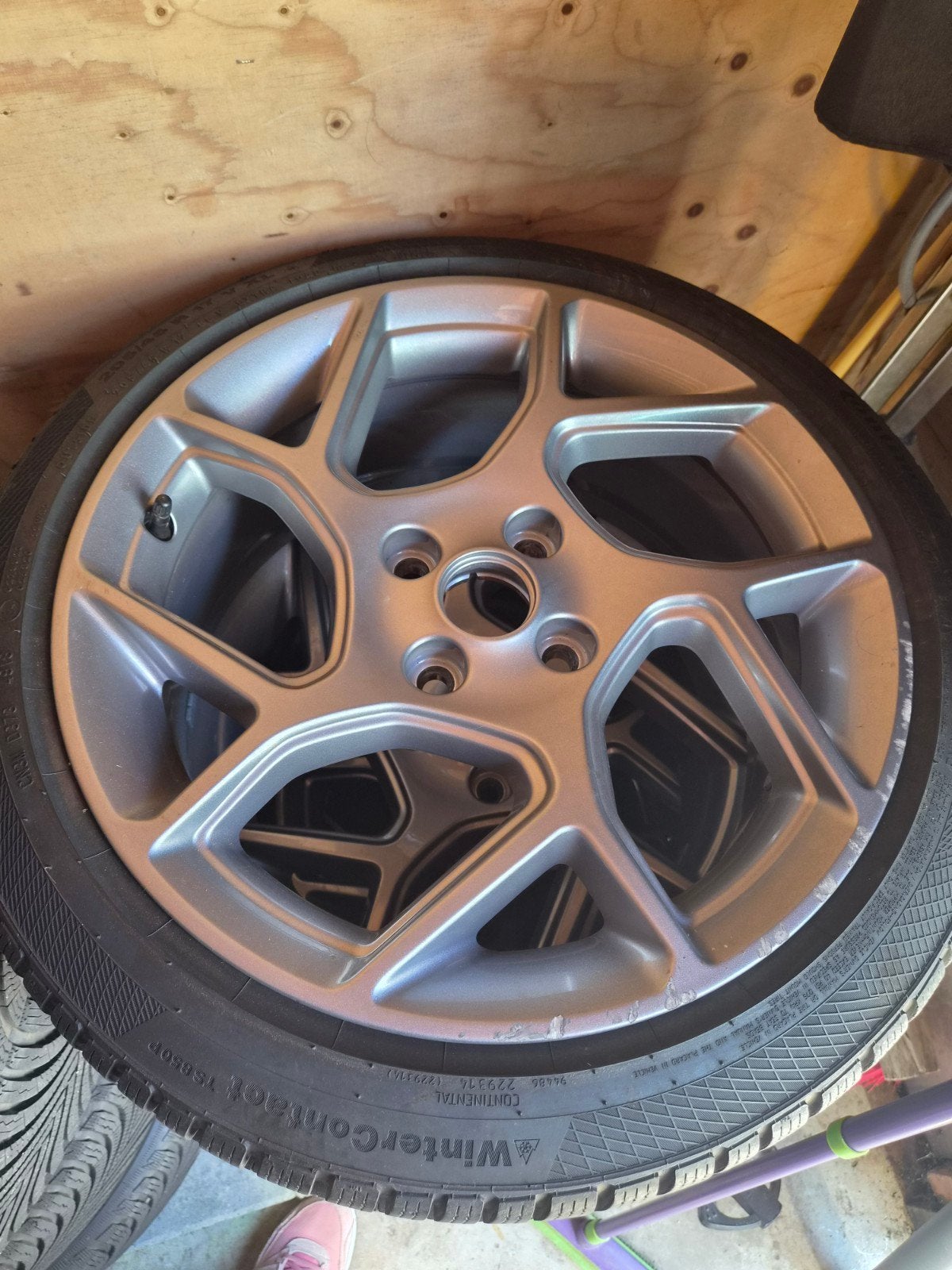 Ford Fiesta st-line velgen 17 inch  4x108, Auto-onderdelen, Banden en Velgen, Ophalen, Gebruikt, 17 inch, Band(en)