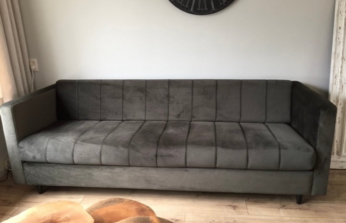 Woood 3zits bank, Huis en Inrichting, Banken | Bankstellen, Ophalen, Zo goed als nieuw