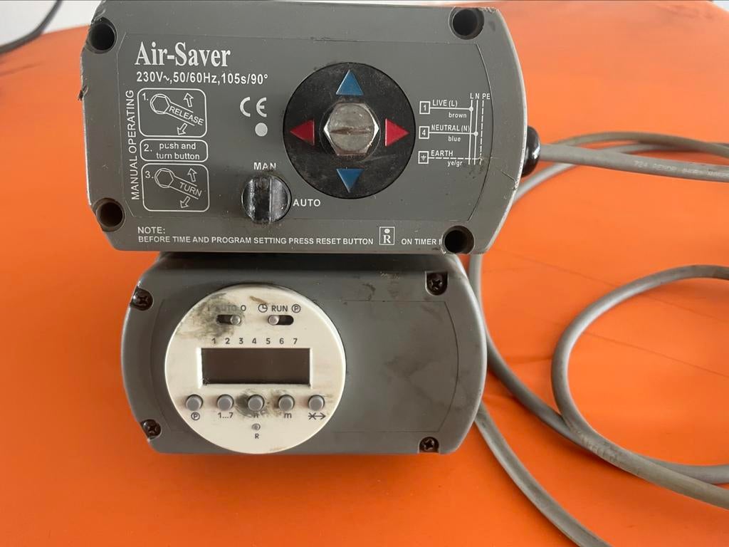 Air-saver, Minder dan 25 liter, Ophalen, Gebruikt, Minder dan 200 liter/min