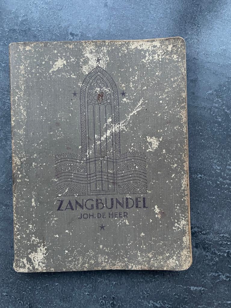 Zangbundel Joh. De Heer, Boeken, Overige Boeken, Gelezen, Ophalen