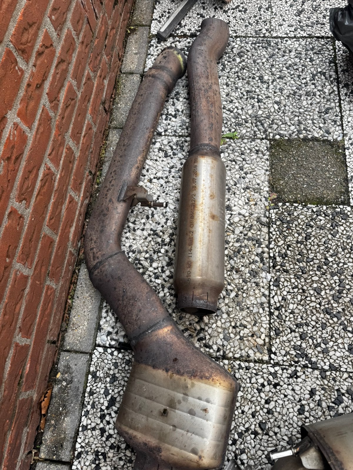 Originele BMW 420i complete uitlaat, Ophalen, Gebruikt, BMW