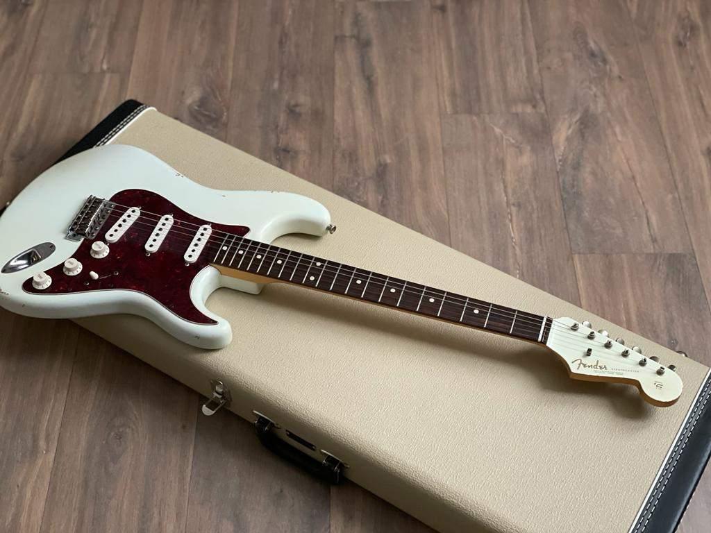 Fender CS '60 Stratocaster, Muziek en Instrumenten, Snaarinstrumenten | Gitaren | Elektrisch, Ophalen, Gebruikt, Solid body, Fender