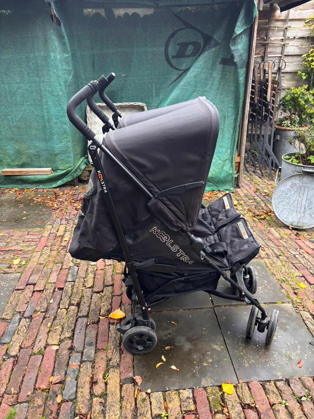 Koelstra Simba tweelingbuggy, Kinderen en Baby's, Ophalen, Gebruikt, Koelstra, Duomodel