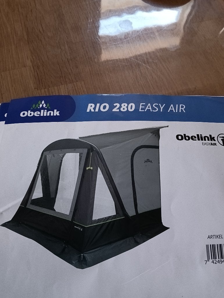Camper tent, Caravans en Kamperen, Ophalen, Zo goed als nieuw