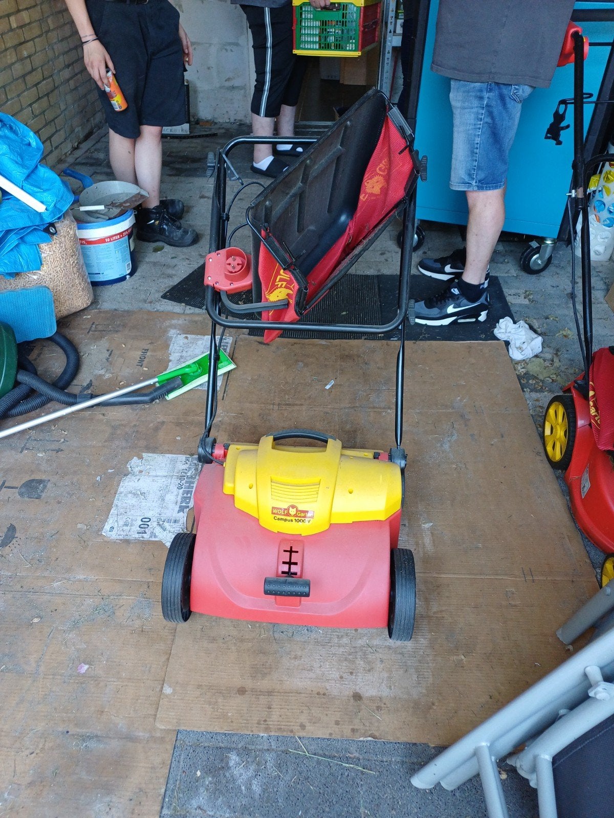 Wolf garten verticuteer machine, Ophalen, Elektrisch