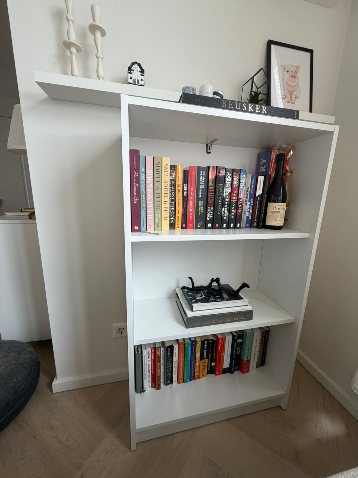 Boekenkast jysk, Ophalen, 50 tot 100 cm, Zo goed als nieuw, 150 tot 200 cm