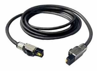 High-end Network cable silver core, Computers en Software, Pc- en Netwerkkabels, Zo goed als nieuw, Ophalen of Verzenden