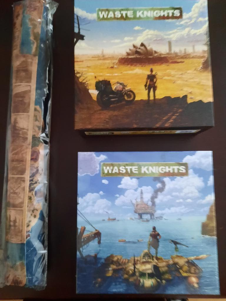 Waste Knights 2nd (incl. uitbreidingen), Hobby en Vrije tijd, Gezelschapsspellen | Bordspellen, Nieuw, Een of twee spelers, Drie of vier spelers