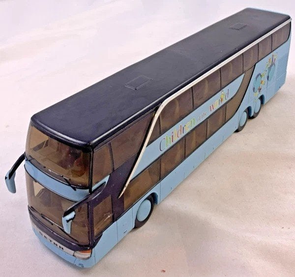 SIKU 3732 Setra bus Children of the World dubbeldekker !:55, Coolsingel 104, 3011 AG Rotterdam, Netherlands, SIKU, Verzenden, Zo goed als nieuw