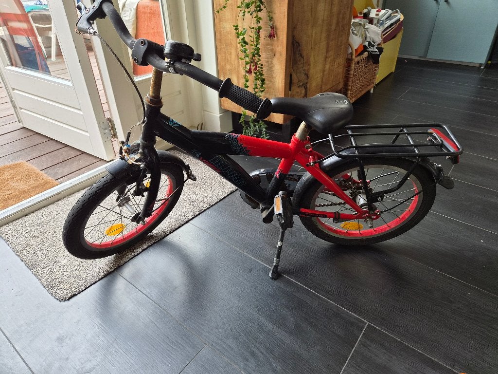 Alpina 16 inch kinderfiets, Ophalen, Terugtraprem, Alpina, 16 tot 20 inch