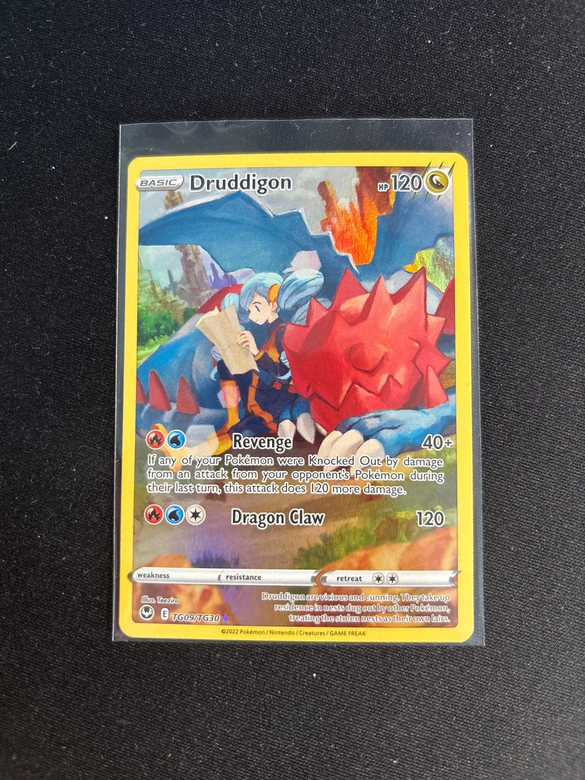 Druddigon TG09/TG30 | NM | Silver Tempest, Verzenden, Zo goed als nieuw, Losse kaart