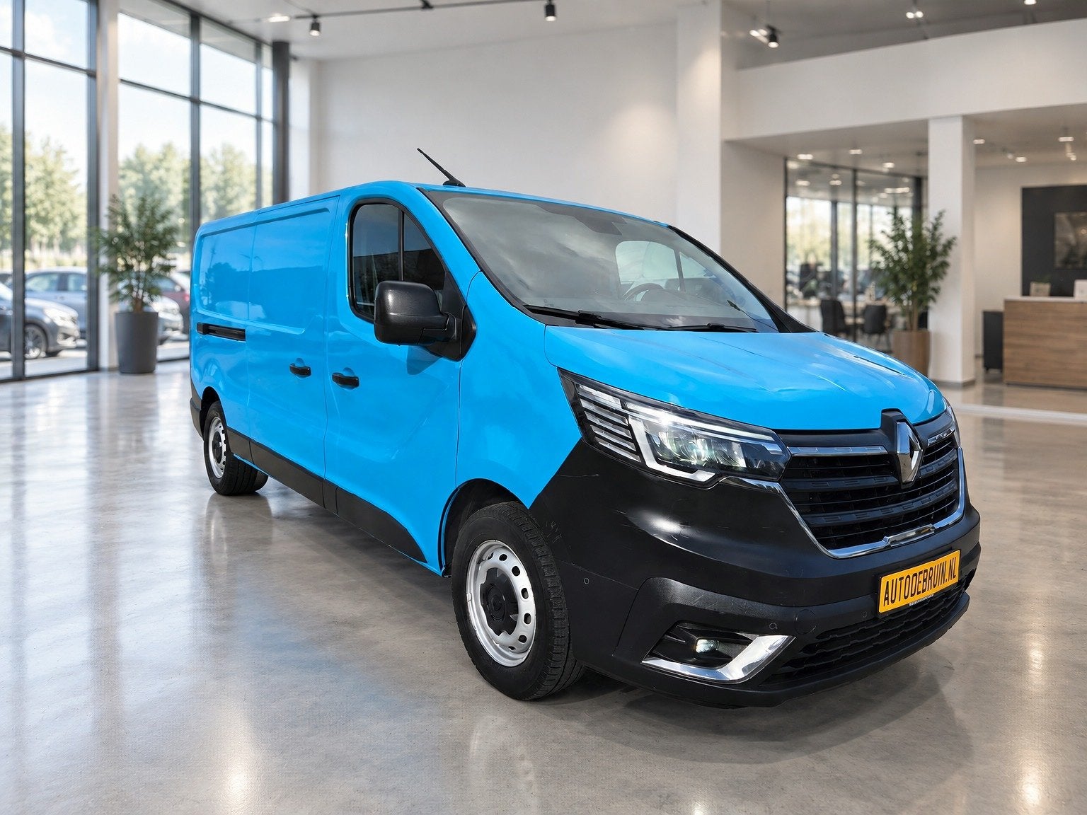 Renault Trafic 2.0 Blue dCi 150 Pk AUTOMAAT L2 Airco PDC Cru, Auto's, Stof, Gebruikt, 4 cilinders, Bedrijf