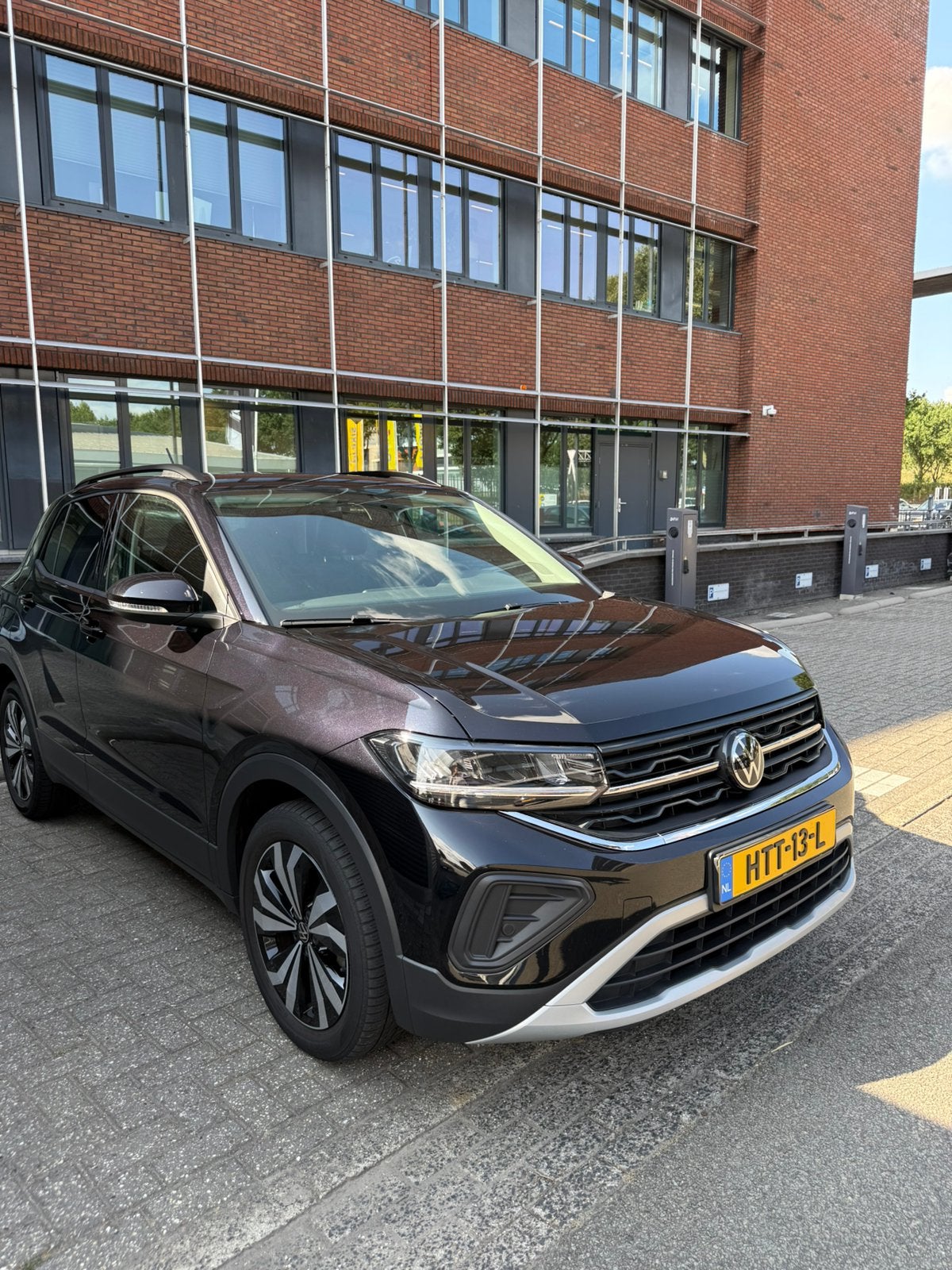 Volkswagen T-Cross 1.0 TSI 115pk 7-DSG 2024 Zwart, Auto's, T-Cross, Zwart, 650 kg, 115 pk
