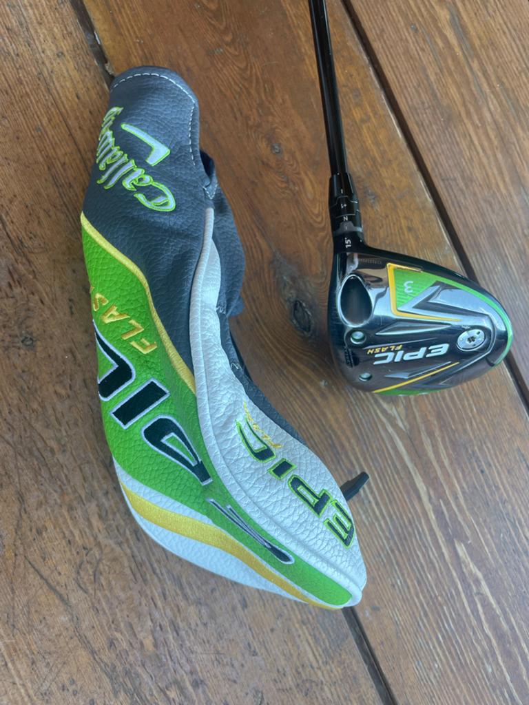 Callaway Epic Flash 3 Wood - Tensei AV Series 75 Flex-S, Sport en Fitness, Golf, Ophalen of Verzenden, Gebruikt, Club, Callaway