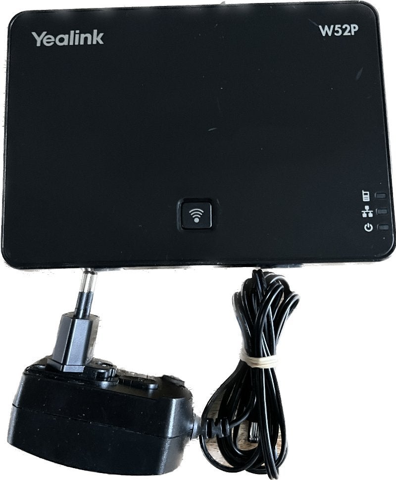 ☎️ Yealink SIP-W52P W52P W52 IP Dect SIP Base + PSU EU ☎️, Ophalen of Verzenden, Refurbished, 4 handsets of meer