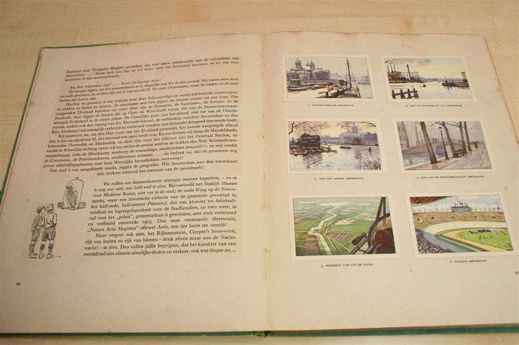 Compleet Plaatjesalbum Noord-Holland — Hille Fabrieken [1933, Ophalen of Verzenden, Gelezen
