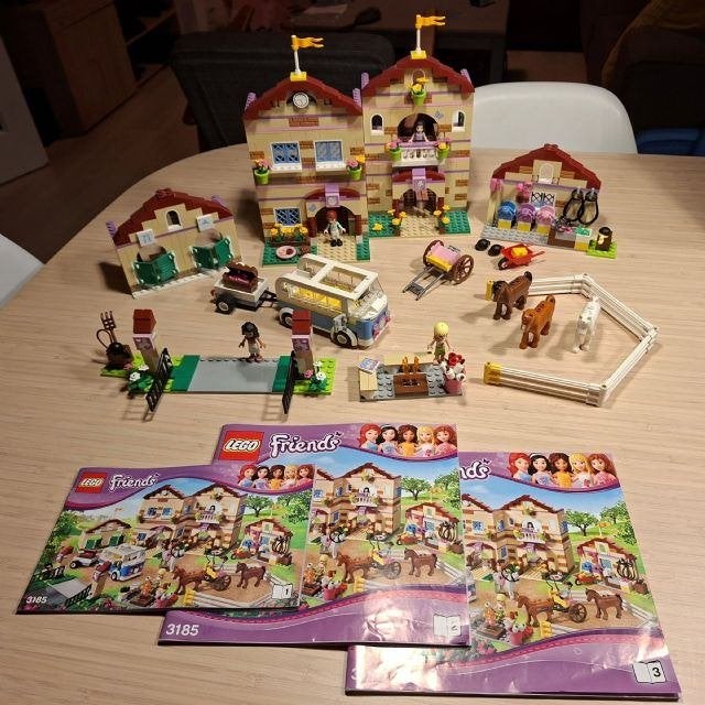 Lego 3185 Summer Riding Camp, Kinderen en Baby's, Lego, Friends, Ophalen of Verzenden, Zo goed als nieuw