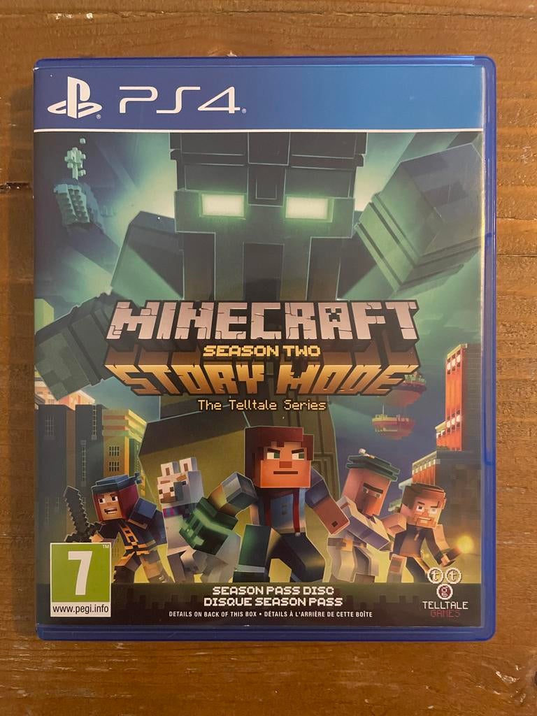 Minecraft Story Mode Season 2 PS4, Spelcomputers en Games, Avontuur en Actie, Online, 1 speler, Ophalen of Verzenden