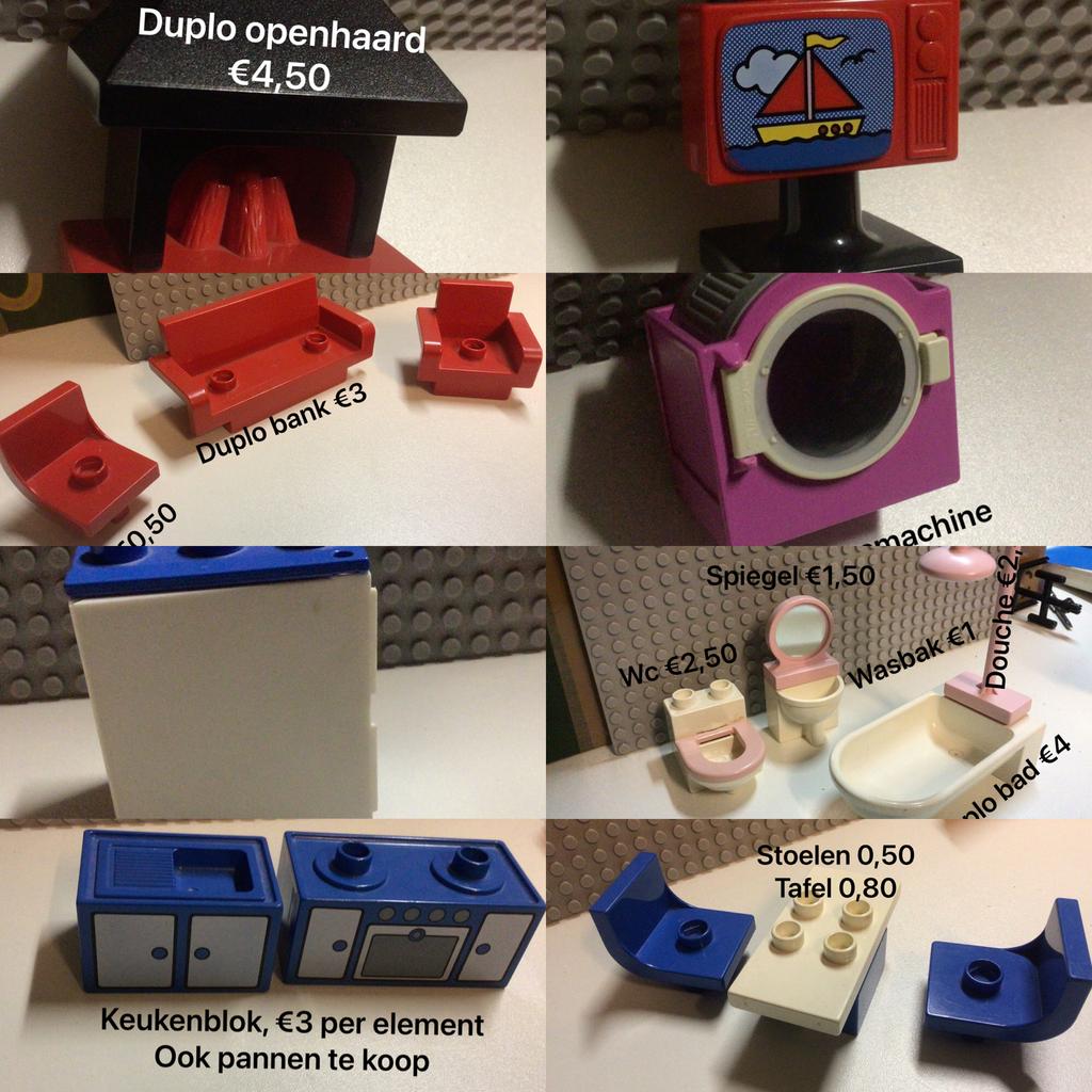Diverse Duplo Meubels en Accessoires - Keuken, Badkamer, wc, Gebruikt, Overige thema's, Verzenden, Accessoire