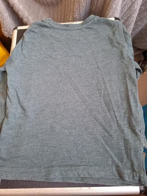 Groen adventure shirt Maat 98 h, Rebel, Ophalen of Verzenden, Zo goed als nieuw, Jongen