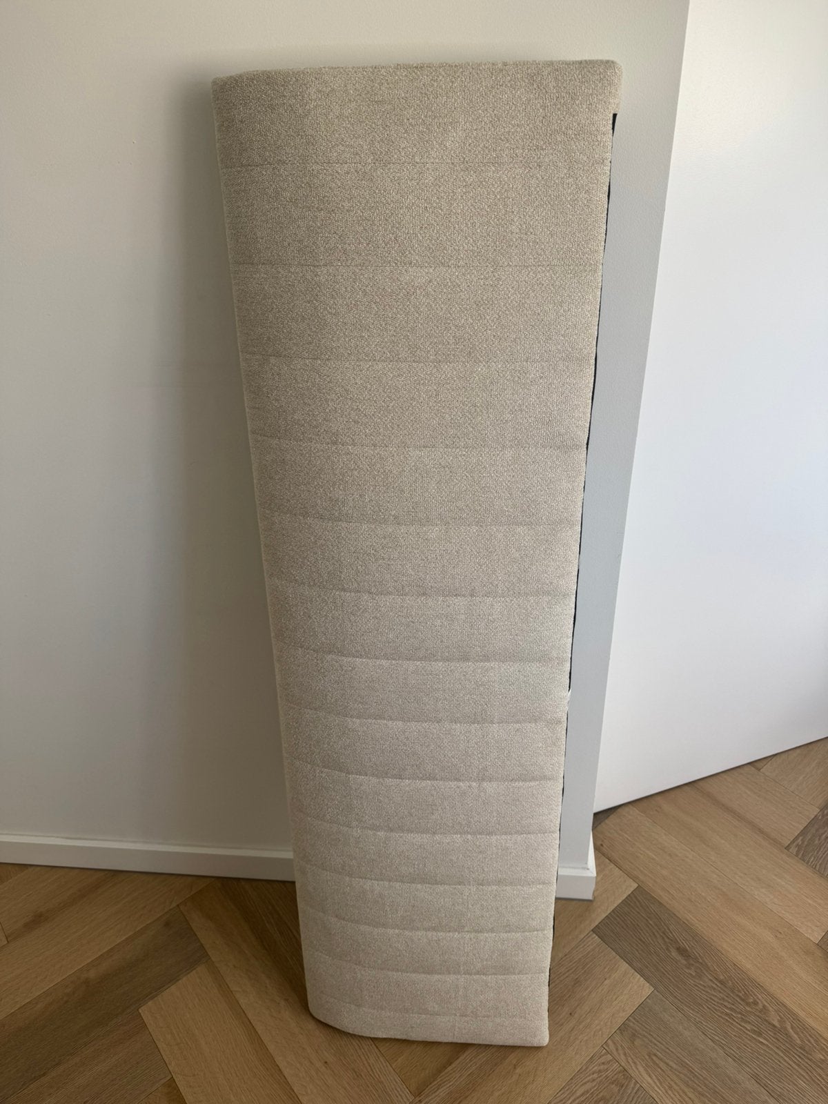 Voeteneind 140cm, Ophalen, 140 cm, Crème, Stof