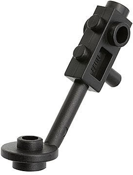 Lego Black Minifigure,Utensil Metal Detector, Stud on Search, Gebruikt, Lego, Accessoire, Ophalen of Verzenden