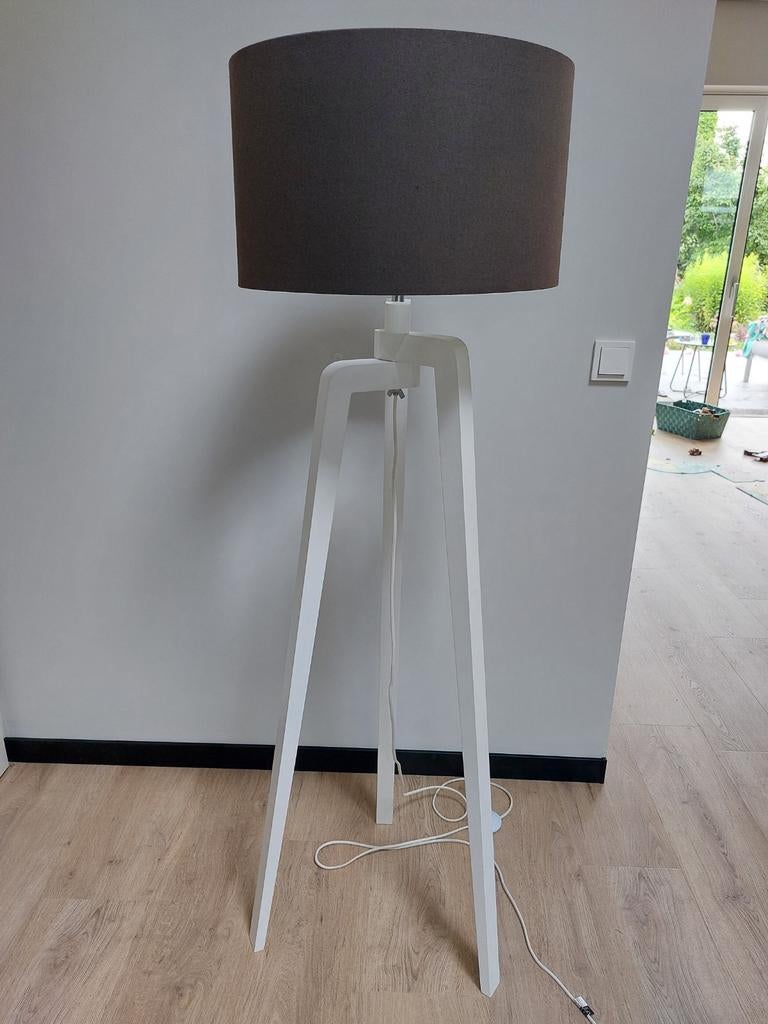 Qazqa staande lamp, Ophalen, 150 tot 200 cm