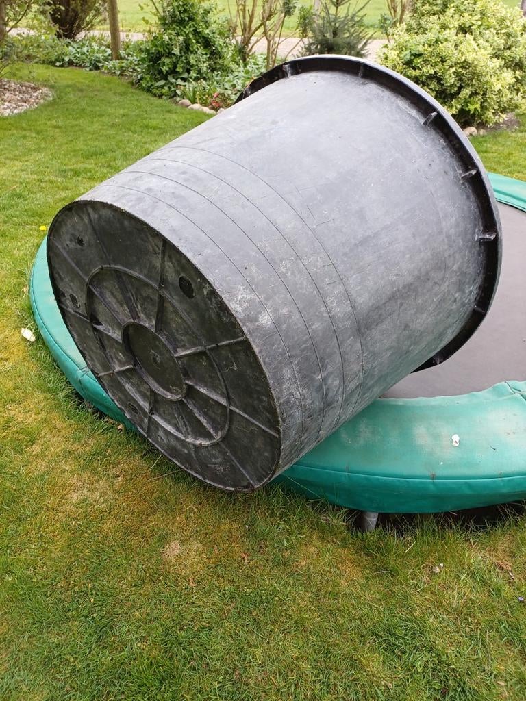 Zéér grote speciekuip * boomkuip * plantenbak * (350 liter!), Ophalen, Kunststof, Gebruikt, Rond