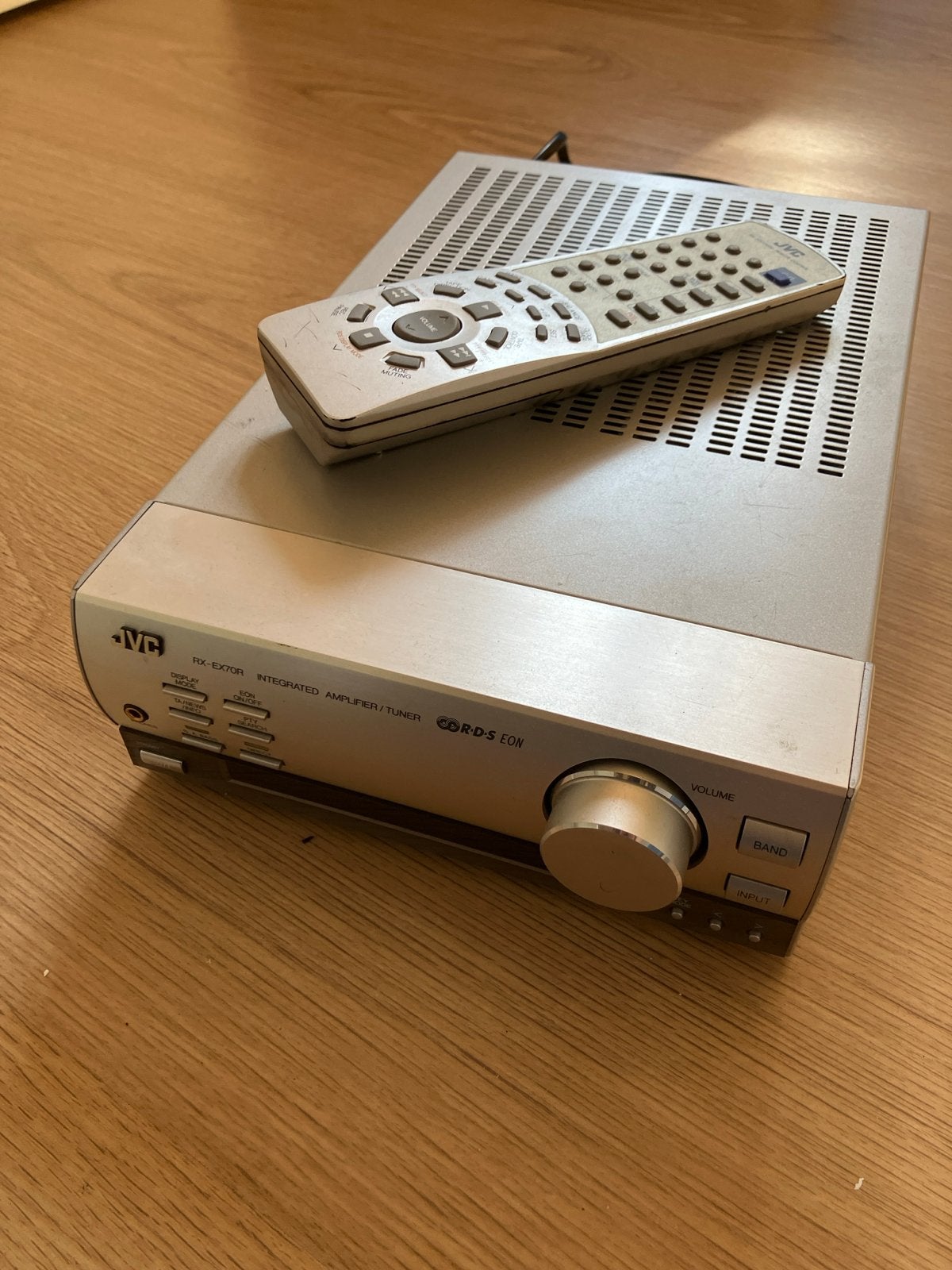 JVC RX-EX70R Stereo Receiver met afstandsbediening, Ophalen, Gebruikt, JVC, Minder dan 60 watt