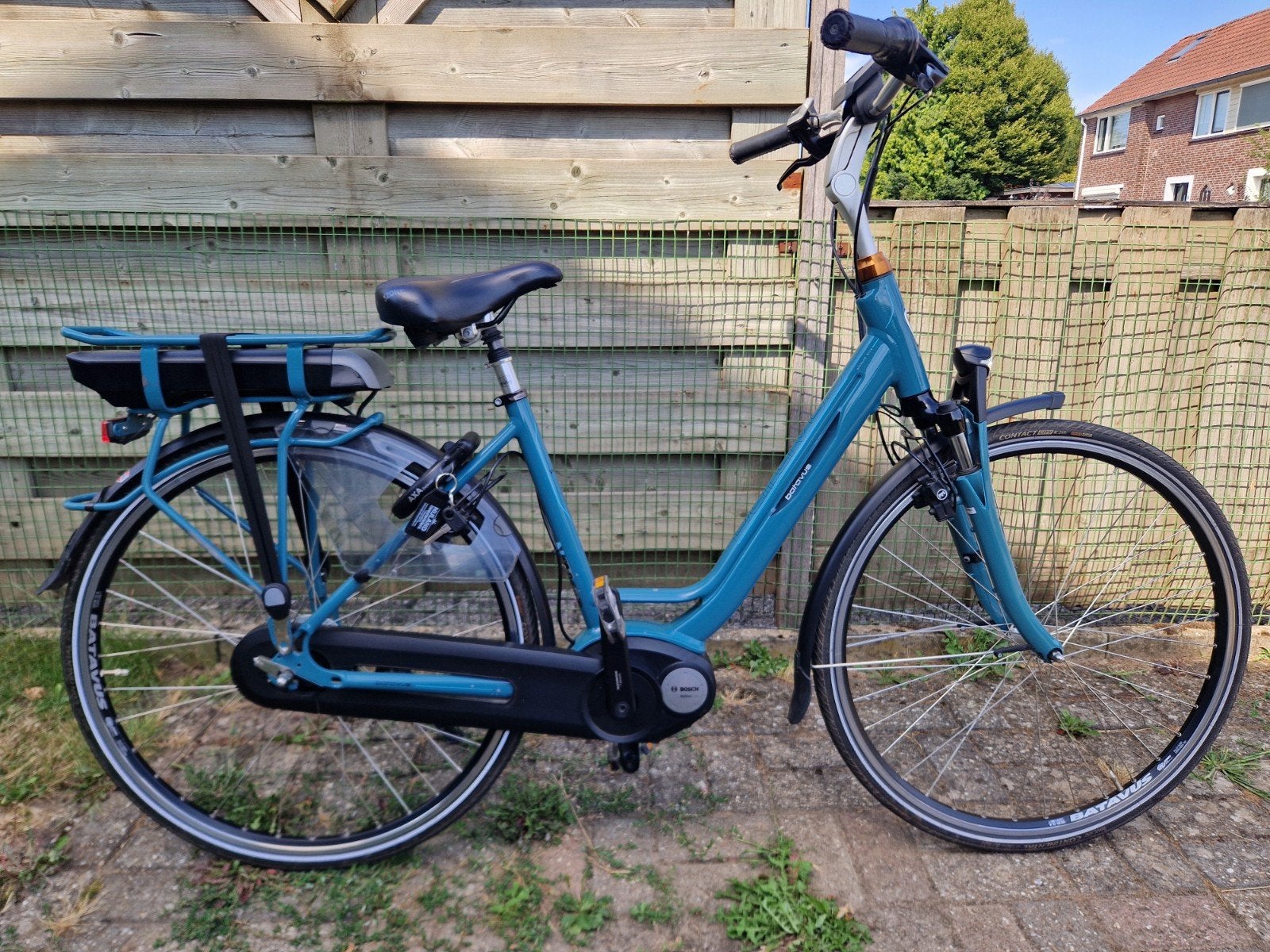 Hele Mooie Batavus Wayz Bosch E-bike 400 Wh accu 48 cm Frame, Ophalen, Gebruikt, Batavus, 47 tot 51 cm