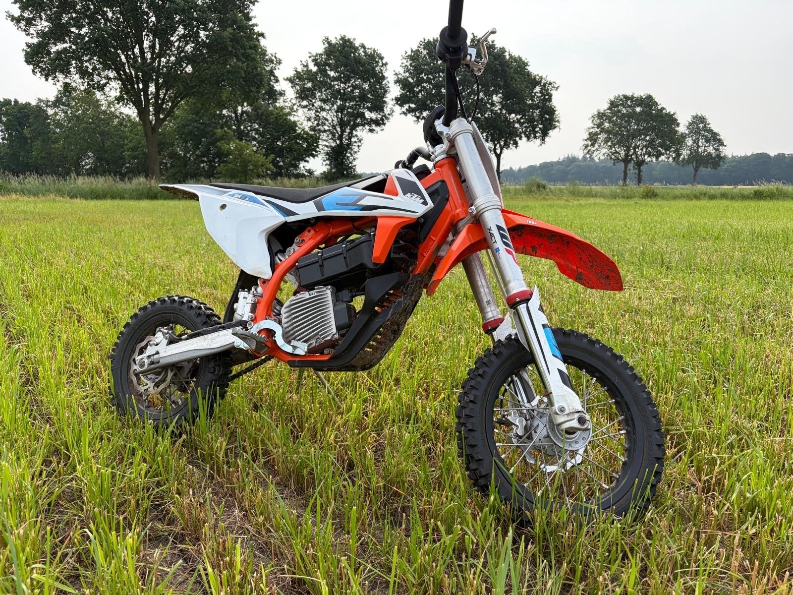 KTM SX-E 5 Elektrische Crossmotor met O'Neal Helm, Motoren, Crossmotor, 11 kW of minder, Automaat, Gebruikt