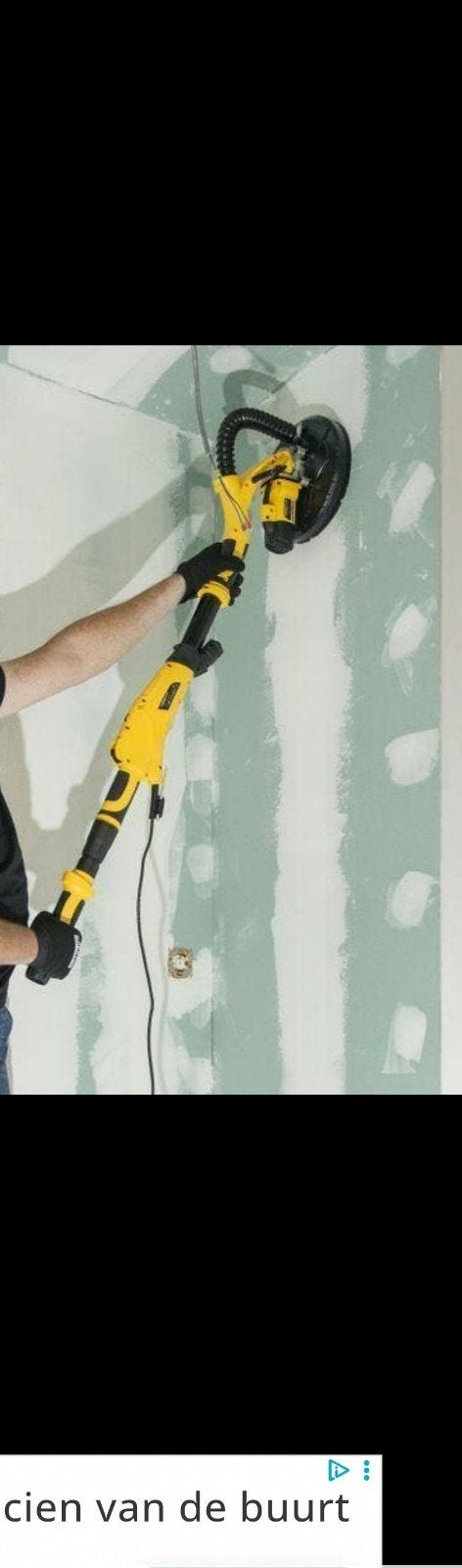 Stanley Fatmax wand /plafond schuurmachine, Ophalen, Gebruikt, 600 tot 1200 watt, Overige typen