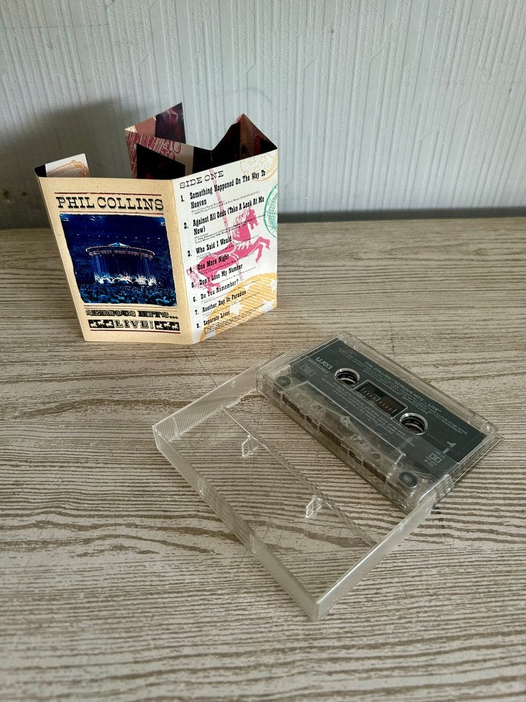 Phil Collins - Serious Hits... Live ! - cassette / mc / tape, Cd's en Dvd's, Cassettebandjes, Ophalen, 1 bandje, Zo goed als nieuw