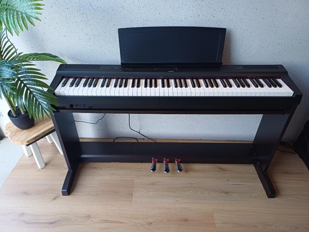 Yamaha P-125 - Gratis bezorging, Muziek en Instrumenten, Piano's, Gebruikt, ., Zwart, Digitaal