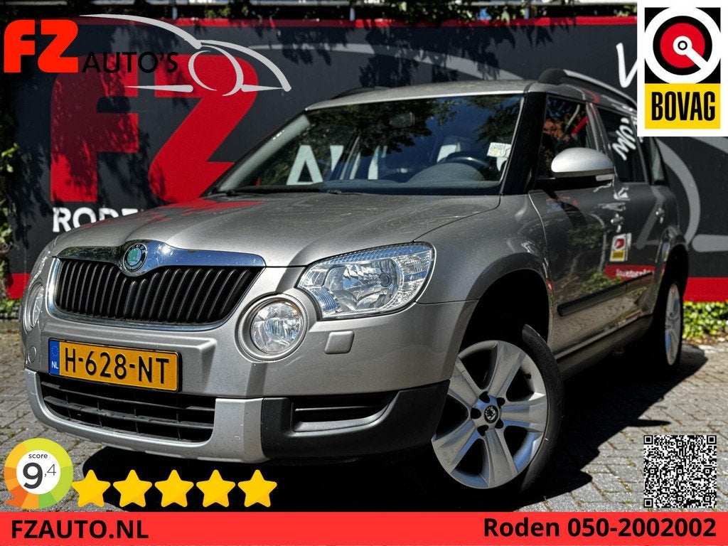 Skoda Yeti 1.2 TSI Comfort - Ketting VV - Radio - Airco, Auto's, Skoda, Bedrijf, Te koop, Yeti, ABS, Airbags, Airconditioning