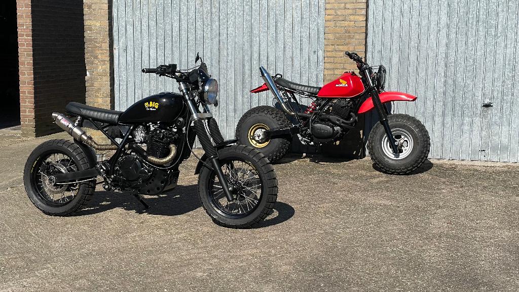 DR 800 S BIG - omgebouwd scrambler project, Motoren, Ophalen of Verzenden, Gebruikt