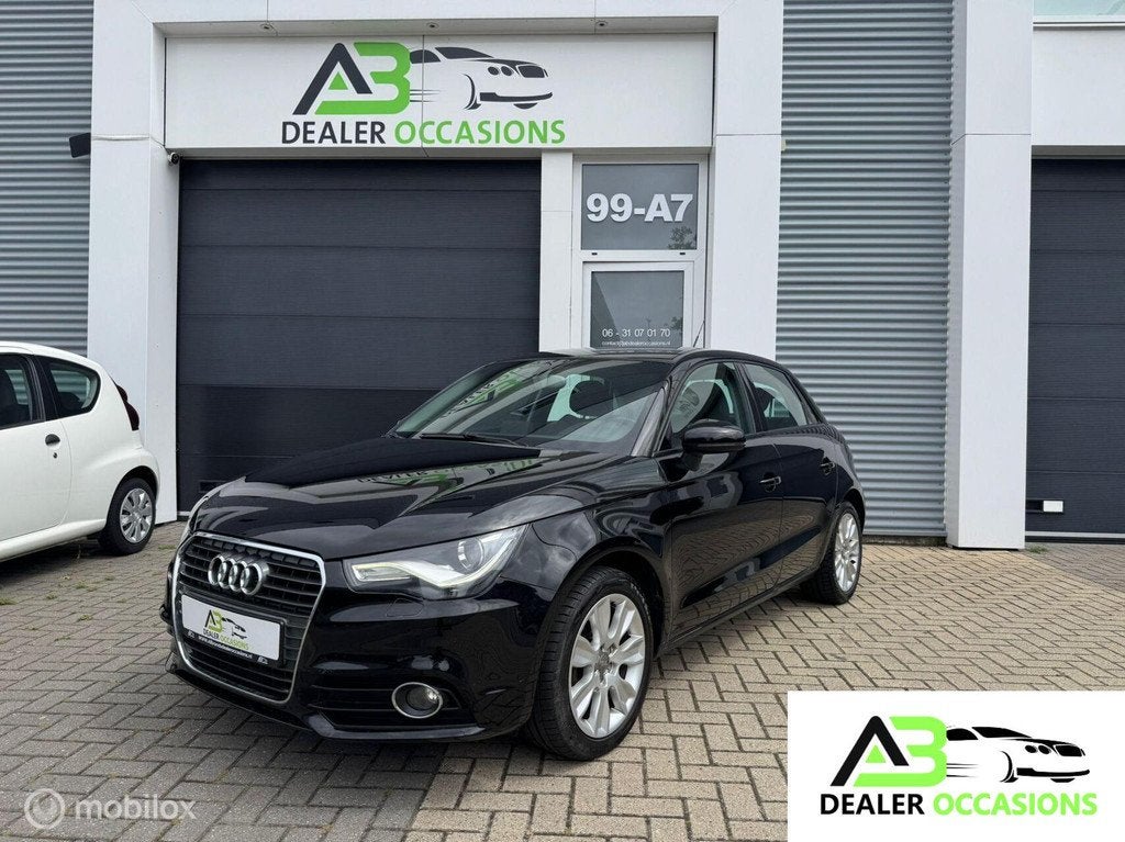 Audi A1 Sportback 1.2 TFSI Pro Line S/Clima/Led/Navi, Voorwielaandrijving, 86 pk, Zwart, 4 cilinders