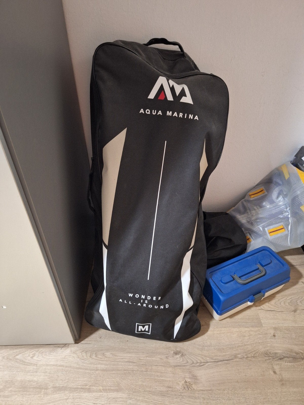 zgan supboard van aqua marina(fusion), Watersport en Boten, Ophalen, Zo goed als nieuw, SUP-boards