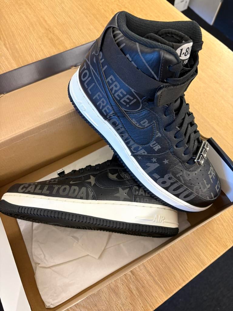 Nike air force 1 high maat 41, Zwart, Nieuw, Ophalen of Verzenden, Sneakers of Gympen