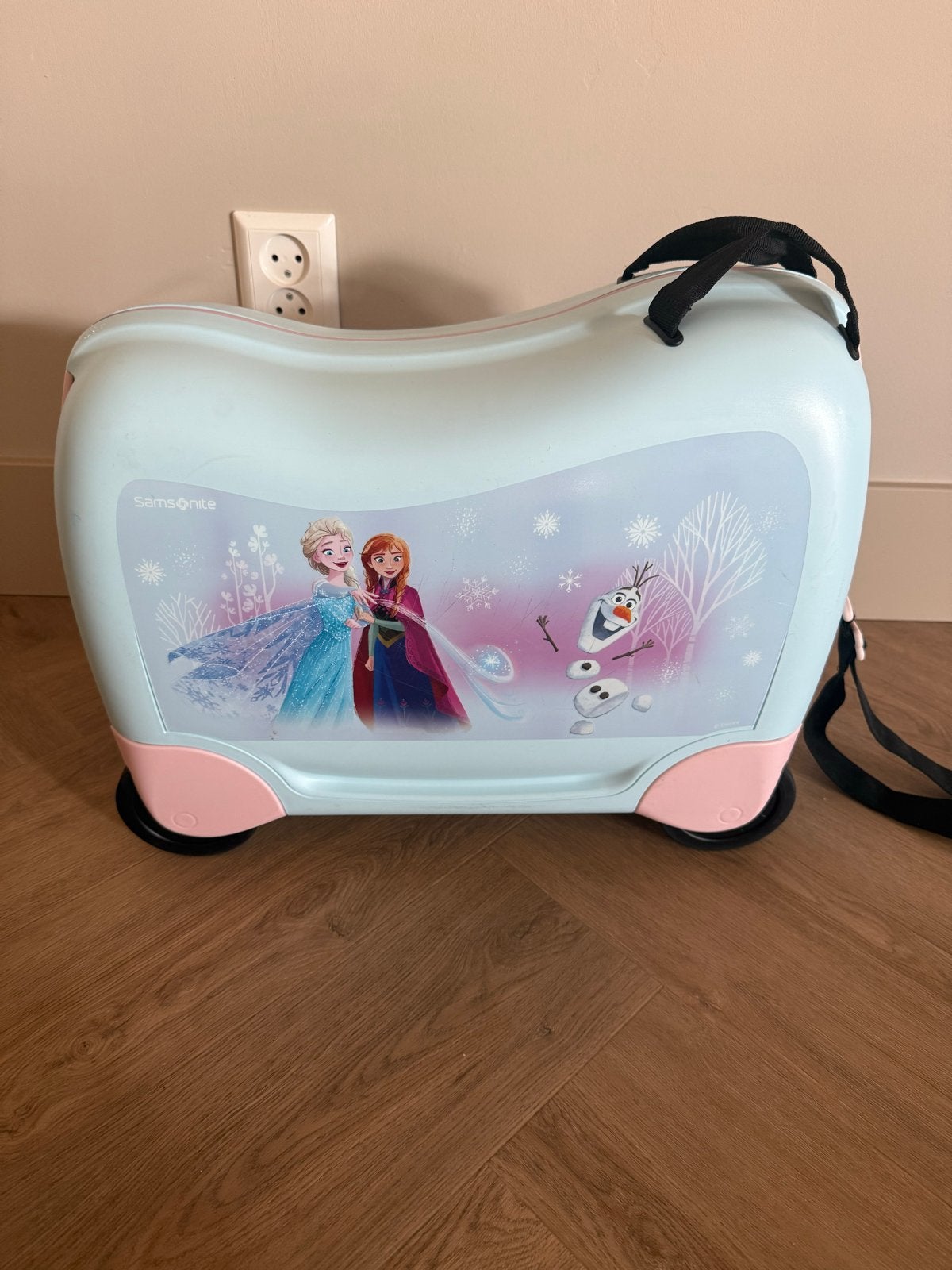 Samsonite Frozen kinderkoffer met wieltjes, Wieltjes, 40 tot 60 cm, 20 tot 30 cm, Blauw
