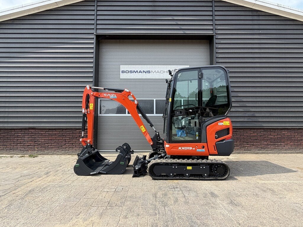 Kubota KX019-4 HI minigraver NIEUW €445 LEASE