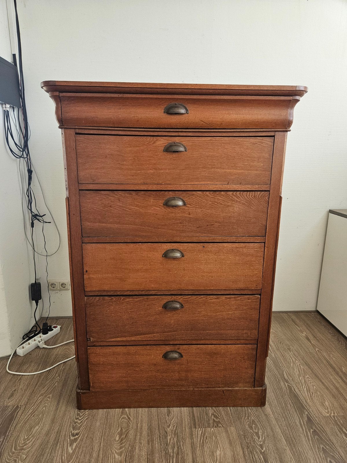 Antieke eikenhouten secretaire / ladekast - Opknapper, Ophalen