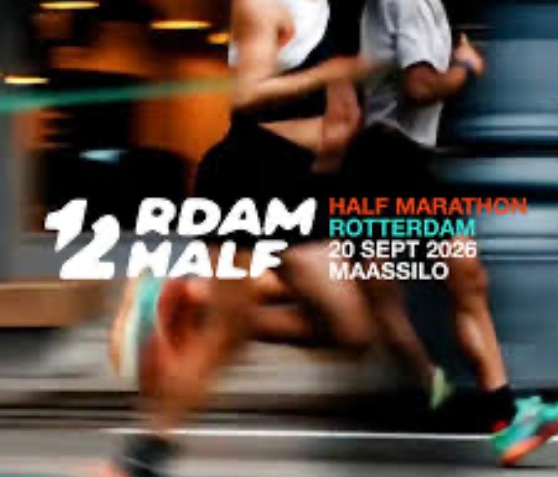 3x startbewijs halve marathon van Rotterdam ter overname, Tickets en Kaartjes, Sport | Overige, Drie personen of meer, September