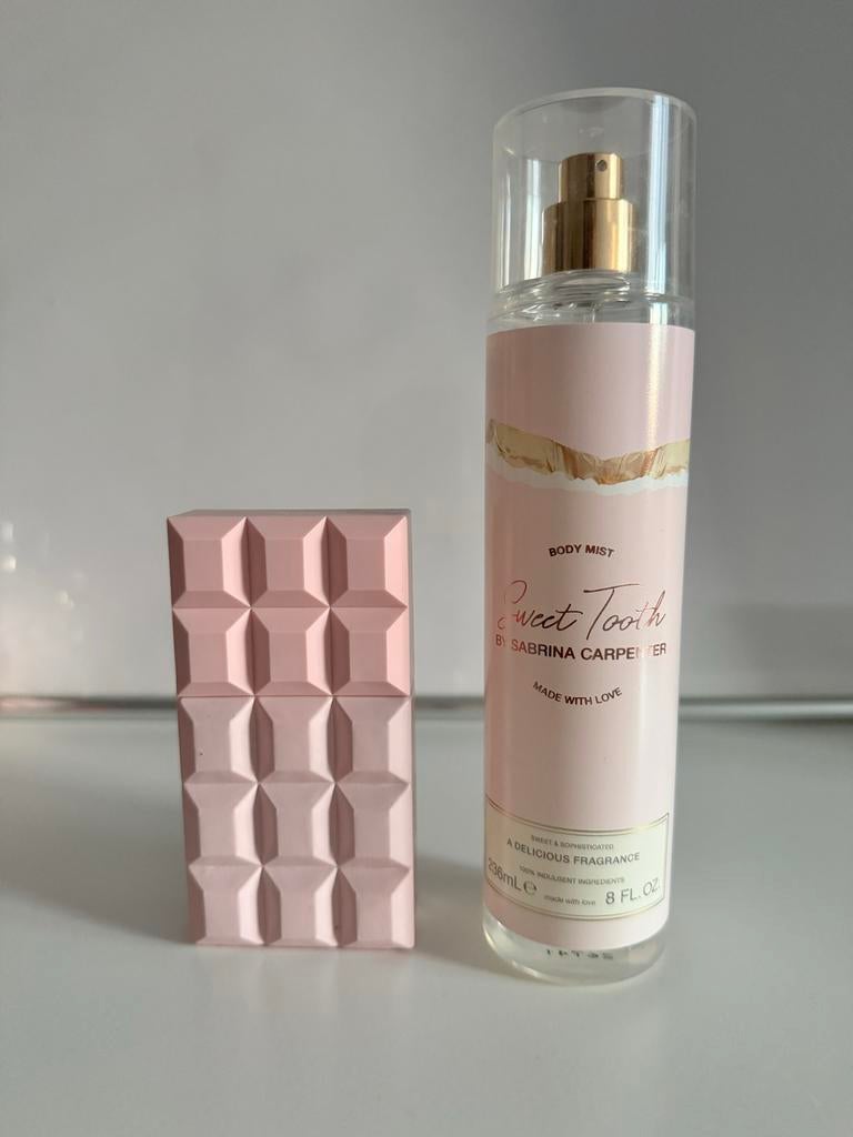 Sabrina Carpenter Sweet Tooth parfum & body mist, Ophalen of Verzenden, Zo goed als nieuw